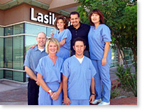 group picture of the LasikPlus Vision Center staff