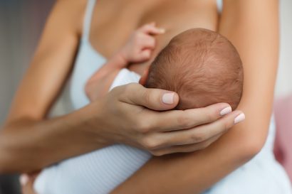 mother breastfeeding baby