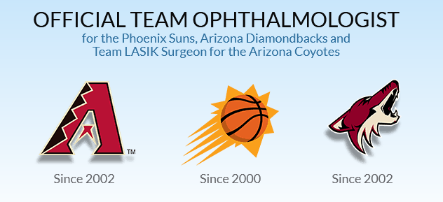 Dr. Jay L. Schwartz is Team Ophthalmologist for Arizona's professional sports teams.